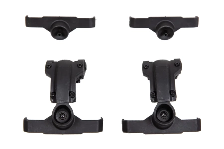 Adapter słuchawek typu MSA Sordin na szyny typu Team Wendy (Typ AMP) - Czarne