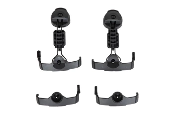 Zestaw adapterów do słuchawek Tac-Sky typu Comtac na szyny typu ARC Czarny