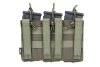 Potrójna ładownica typu Open na magazynki M4/M16 Specna Arms Tactical Oliwkowa