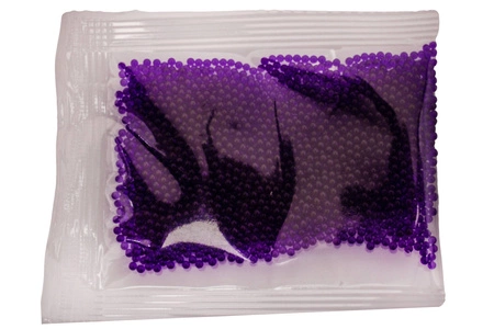 Kulki żelowe 7-8mm saszetka 3000szt. - fioletowe