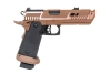 Pistolet ASG SRC Sahara Viper DUAL POWER z walizką transportową i magazynkiem green gas Flat Dark Earth