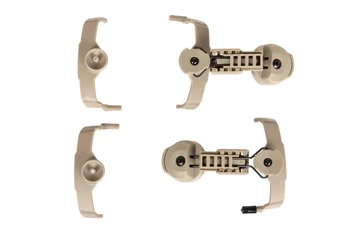 Zestaw adapterów do słuchawek Tac-Sky typu Comtac na szyny typu ARC FDE