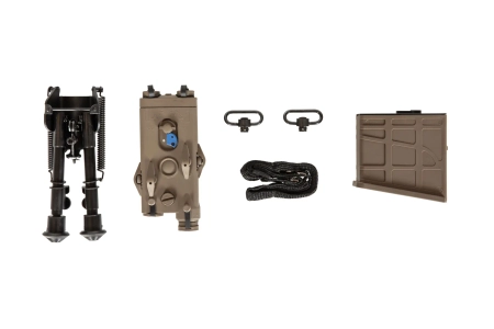 Replika karabinu wyborowego Barret MRAD (SW-017) - Tan