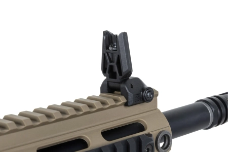 Karabinek ASG Specna Arms SA-F04-RL FLEX™ Light Ops Stock/ New Receiver HAL ETU™ Gen. 2 Half-Tan