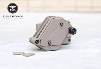 Wielopozycyjna, szybka ładownica na magazynek pistoletowy - dark earth