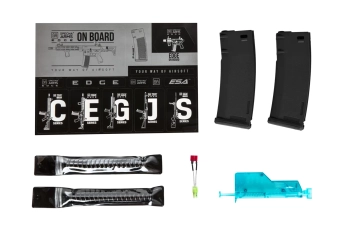 Karabinek ASG Specna Arms Daniel Defense® RIS III 10,5'' SA-P27 PRIME™ Aster II ETU z silnikiem bezszczotkowym Szary