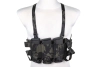 Minimalistyczna kamizelka typu Chest Rig Wosport VE-108 MC Black