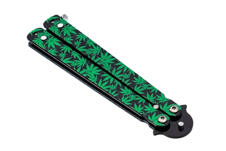 Motylek treningowy, ganja skin czarny