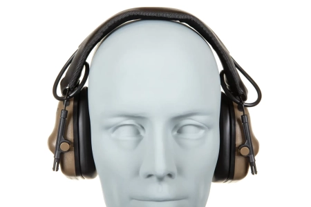 Aktywne ochronniki słuchu Wosport HD-12 wersja IPSC Gen 5 Tan