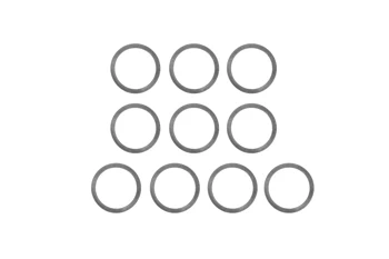 Zestaw podkładek Retro Arms do regulacji lufy zewnętrznej AR15 0.2 mm 10 szt.