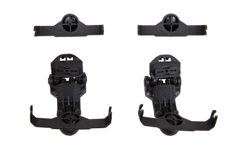 Adapter słuchawek typu MSA Sordin na szyny typu Team Wendy (Typ AMP) - Czarne