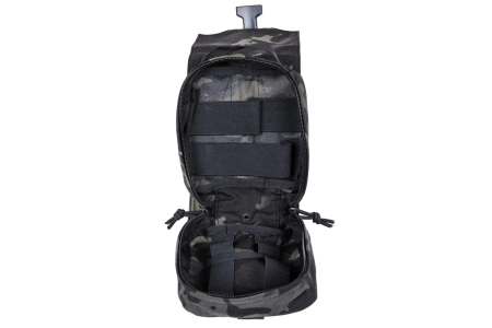 Apteczka zrywana z panelem Molle Wosport MC Black