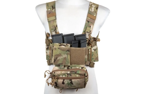 Kamizelka typu Chest Rig Pew Tactical MK4 CR01 MC