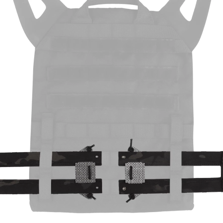 Uniwersalne Cummerbundy Wosport Lightweight Gridle QD MC Black