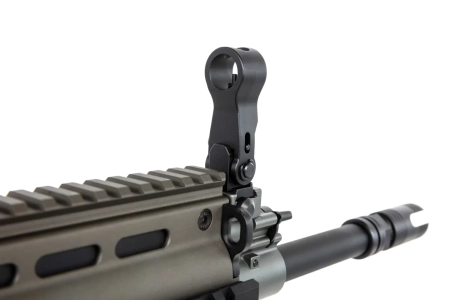 Karabinek szturmowy ASG Cybergun x FN HERSTAL SCAR-H z walizką transportową Tan