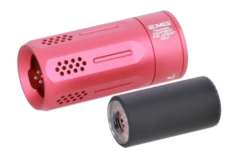 Urządzenie wylotowe Strike Industries x Acetech OPPRESSOR z tracerem BIFROST M Czerwony