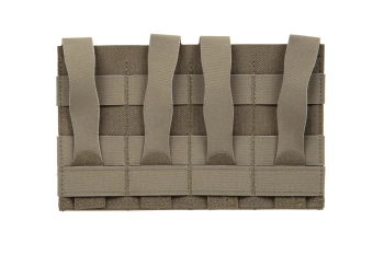 Poczwórna ładownica Wosport typu Speed na magazynki SMG Ranger Green