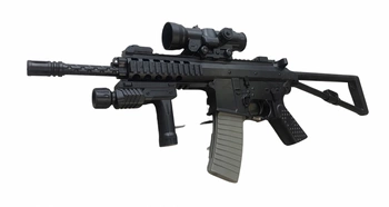 Replika sprężynowa karabinu PDW - czarny