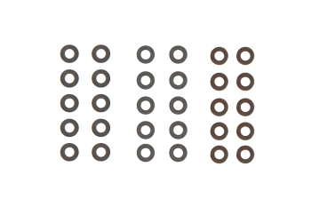 Zestaw stalowych podkładek