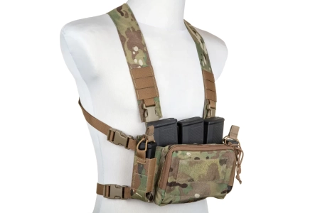 Kamizelka typu Chest Rig Pew Tactical CR03 MC