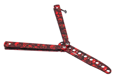 Motylek treningowy, balisong red full