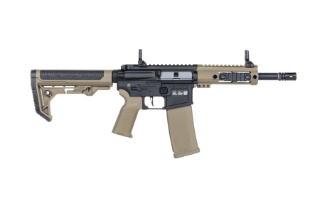 Karabinek ASG Specna Arms SA-F04-RL FLEX™ Light Ops Stock/ New Receiver HAL ETU™ Gen. 2 Half-Tan