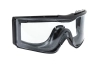 Gogle taktyczne Wosport GG-005 z wymiennymi szkłami Czarne