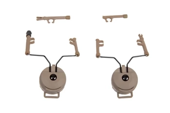 Adapter słuchawek typu Comtac na szyny typu ARC OPS-CORE - Dark Earth