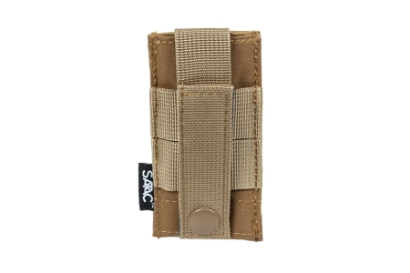 Pojedyncza ładownica typu Open Specna Arms Tactical na magazynki pistoletowe Tan