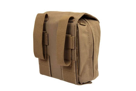 Apteczka zrywana z panelem Molle Wosport Coyote Brown