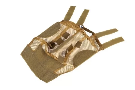 Pokrowiec siatkowy na hełm typu fast (M) - dark earth