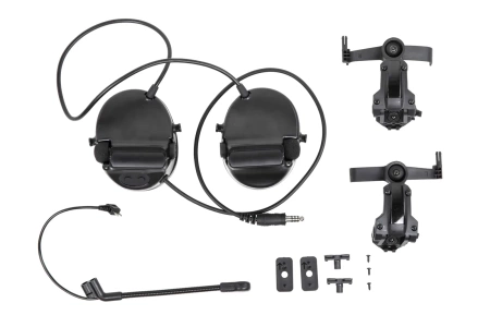 Aktywne ochronniki słuchu Wosport C5 HD-24 Czarne