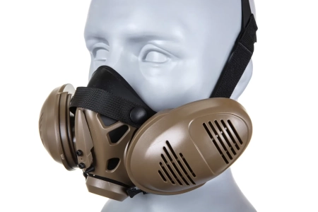 Maska Tactical Respirator Modeling Mask Tan