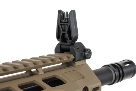 Karabinek ASG Specna Arms RRA SA-P14 PRIME™ Aster II ETU z silnikiem bezszczotkowym Half-Tan