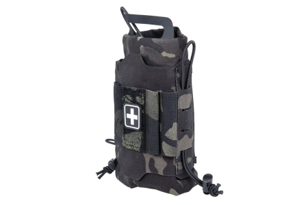 Taktyczna apteczka zrywana z panelem Molle Wosport MC Black