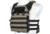 Kamizelka taktyczna Specna Arms Tactical typu Plate Carrier z panelem szturmowym Ranger Green