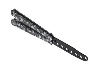 Nóż motylkowy treningowy Butterfly Black