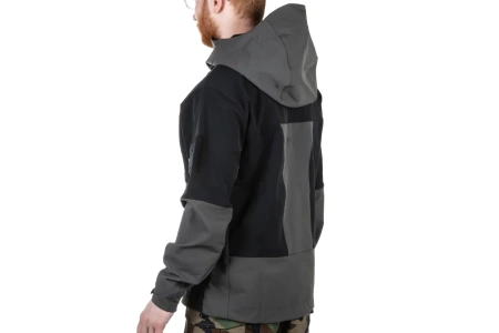 Kurtka Softshell Emerson Gear Blue Label "Spinosaurus" Szara