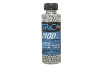 Kulki SRC 0.45g butelka 1800 sztuk Białe