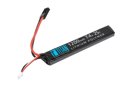 Akumulator Li-Po Titan 1200mAh 7.4V 25C Tamiya Stick