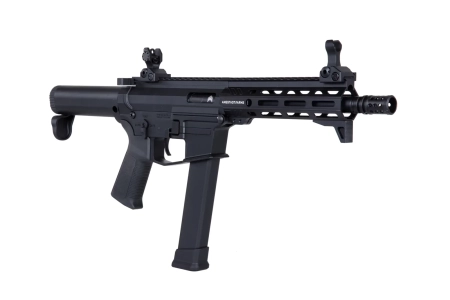 Replika pistoletu maszynowego Golden Eagle/EMG Angstadt Arms UDP-9 7'' Czarna