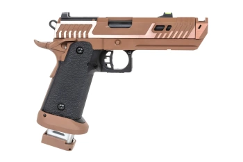 Pistolet ASG SRC Sahara Viper DUAL POWER z magazynkiem CO2 Flat Dark Earth