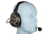 Zestaw słuchawkowy Tac-Sky WYH302 Back Headband Headset  Foliage Green