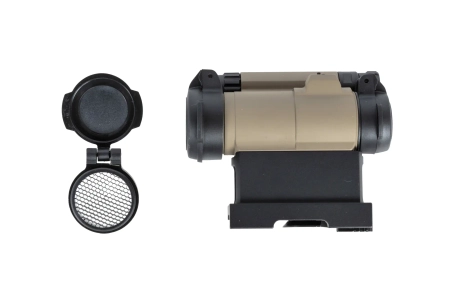 Kolimator JJ Airsoft M5 z montażem QD Tan