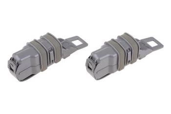 Zestaw 2 ładownic FAST na magazynki pistoletowe - foliage green