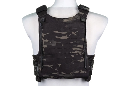 Kamizelka taktyczna typu Plate Carrier Wosport VE-75 MC Black
