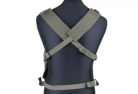 Kamizelka taktyczna typu Chest Rig - oliwkowa