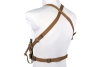Minimalistyczna kamizelka typu Chest Rig Wosport VE-108 Coyote Brown