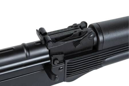 Karabinek ASG ICS Airsoft MAR M ze składaną kolbą Czarny