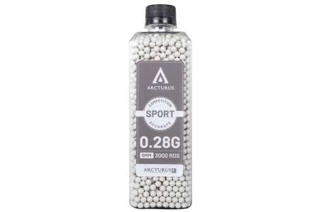 Kulki Arcturus RS® SPORT Match Grade 0.28g 3000 sztuk butelka